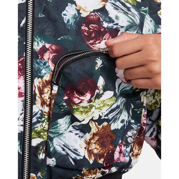 Nike Tech Pack Women's Floral Bomber Jacket Reversible Floral Jacket S NWOT - Picture 6 of 13